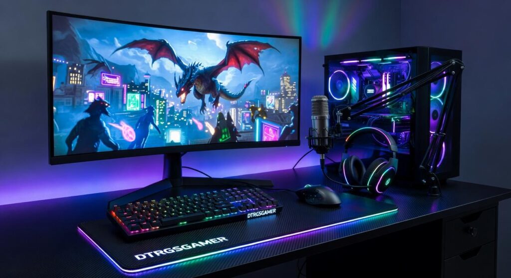 top gaming gear dtrgsgamer