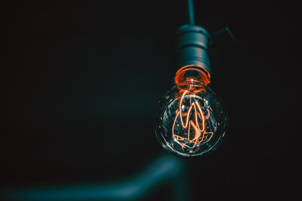 bulb, nature, light, idea, electricity, energy, bulbs, glow, innovation, thought, lighting, design, luminous, books, question, electric, solution, power, glass, sky, filament
