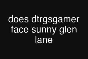 does dtrgsgamer face sunny glen lane